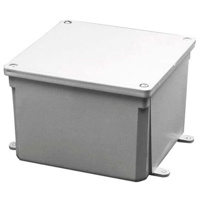 T&B E987R-3-HD 6X6X4" PVC Junction Box